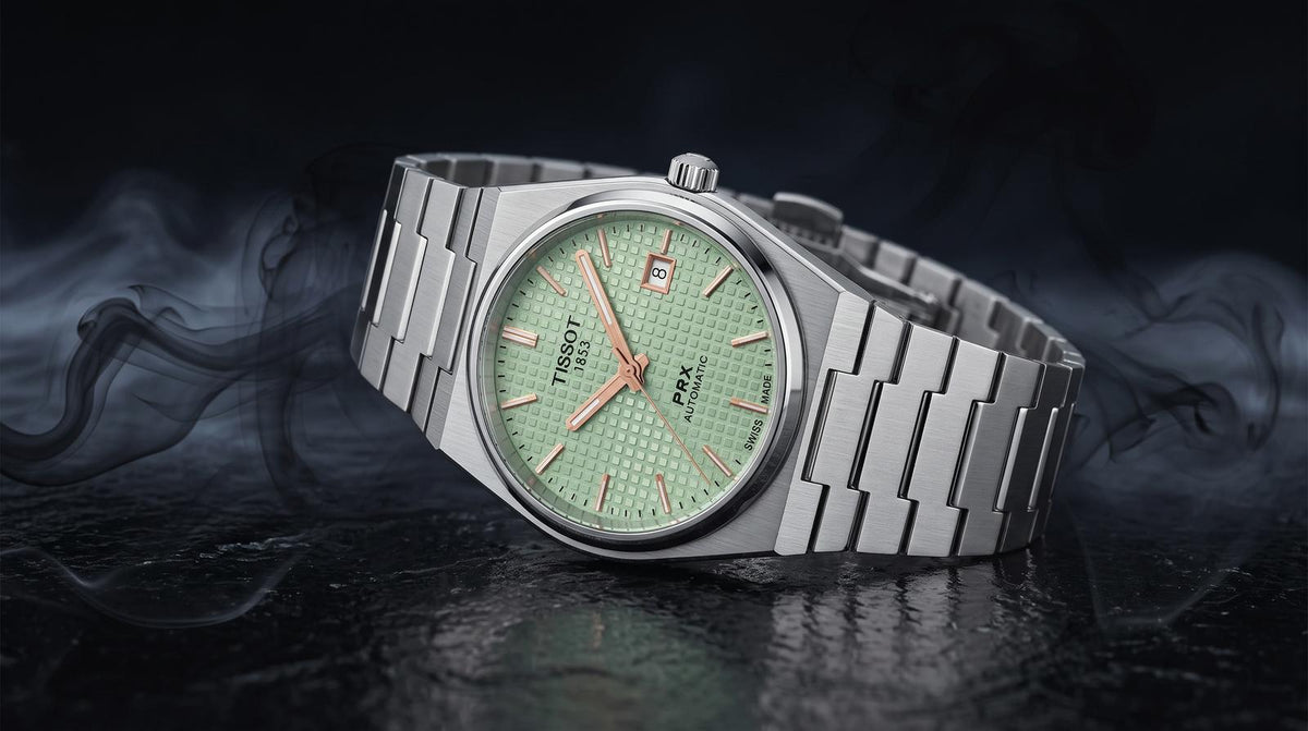 Tissot PRX Powermatic 80(Green waffle style dial)