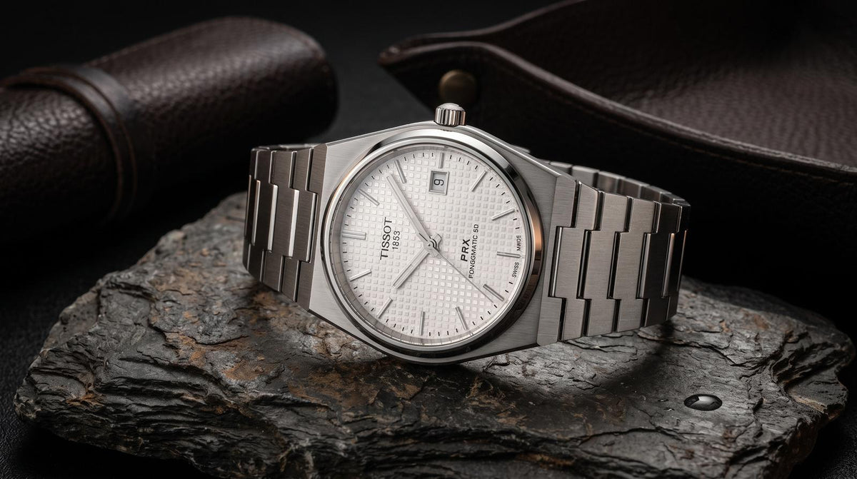Tissot PRX Powermatic 80 (White Waffle style dial)