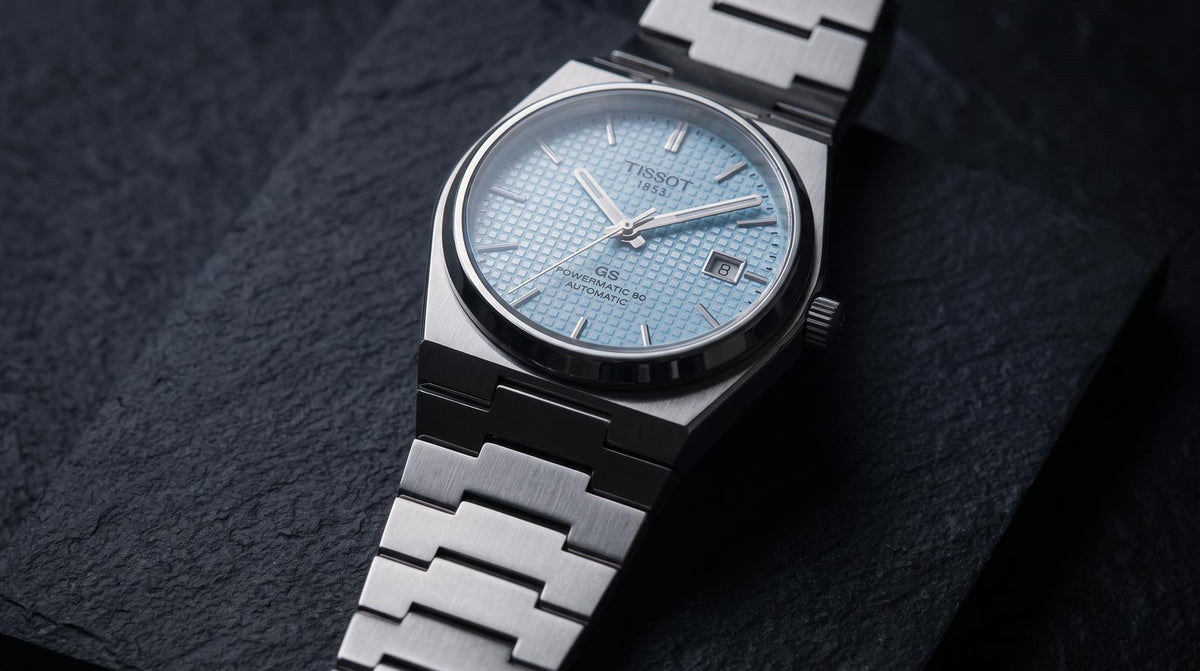 Tissot PRX Powermatic 80( Textured ice-blue dial)