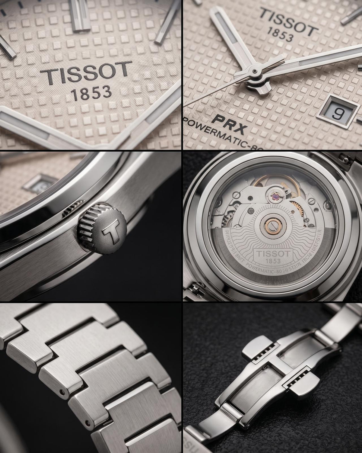 Tissot PRX Powermatic 80 (Cream Waffle dial)