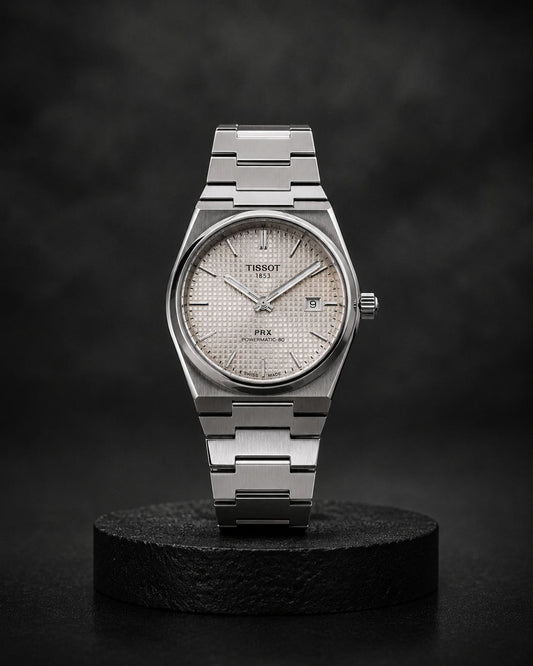 Tissot PRX Powermatic 80 (Cream Waffle dial)